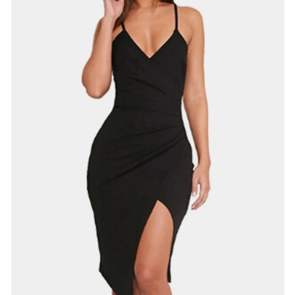 Widsor Maddie Asymmetrical bodycon dress